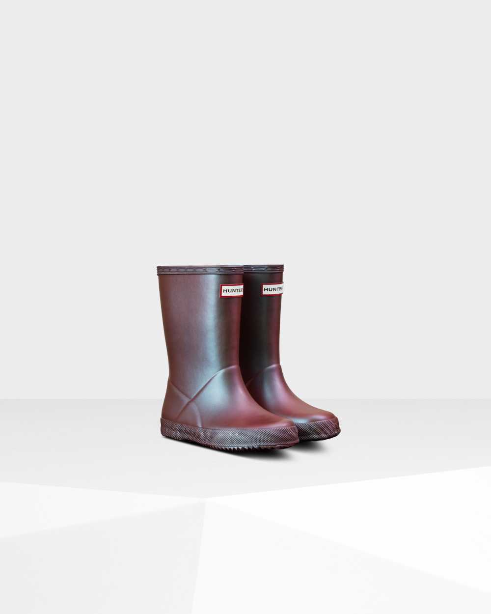 Hunter Original First Classic Nebula Kids Rain Boots NZ-54753F Blue